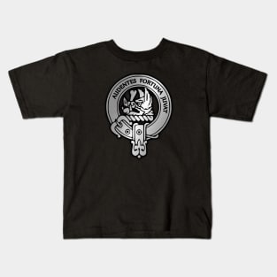 Clan MacKinnon Crest & Tartan Kids T-Shirt